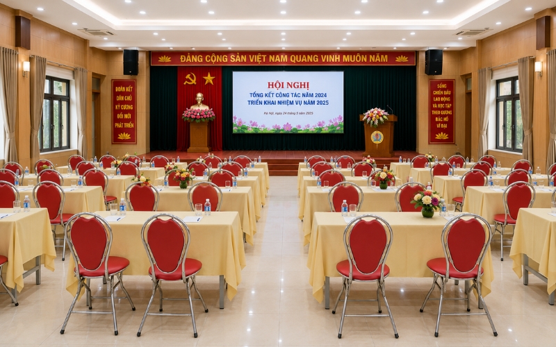 Ghế xếp có đệm cho phòng họp: Cách chọn màu và kiểu dáng phù hợp